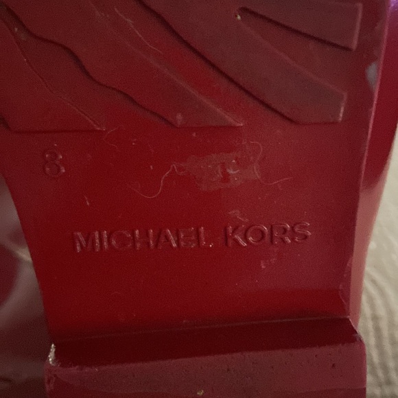 michael kors rain boots size 8